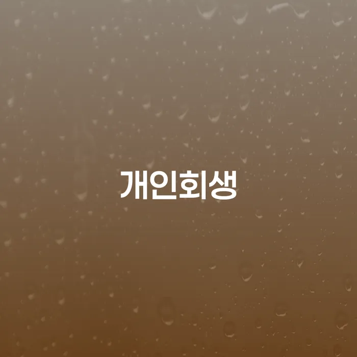 개인회생파산면책 빚 합법적인 빠른방법 잘 하는 법률사무소